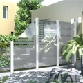 TraumGarten Glas Sichtschutz TraumGarten Glas Sichtschutz