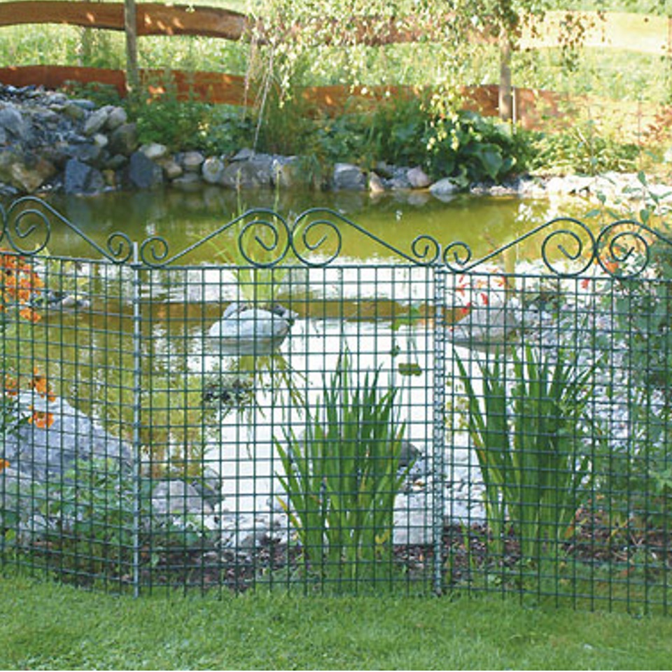 Teichschutzzaun/Rabattenzaun