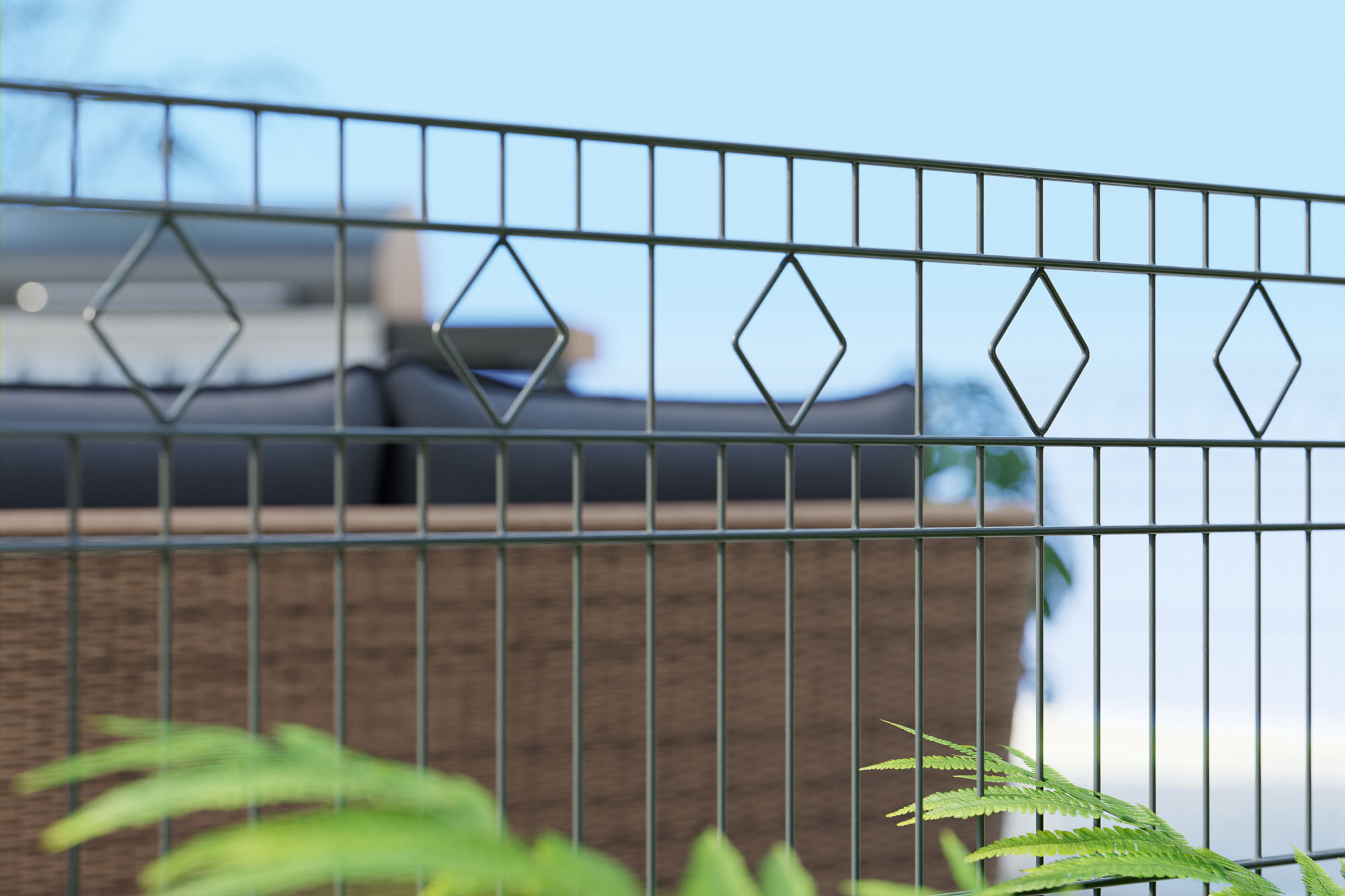 dz Zaunsystem MALAGA