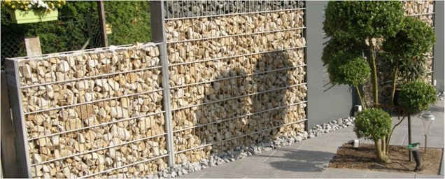 Völlig zu Recht ein großer Gartentrend: Gabionen