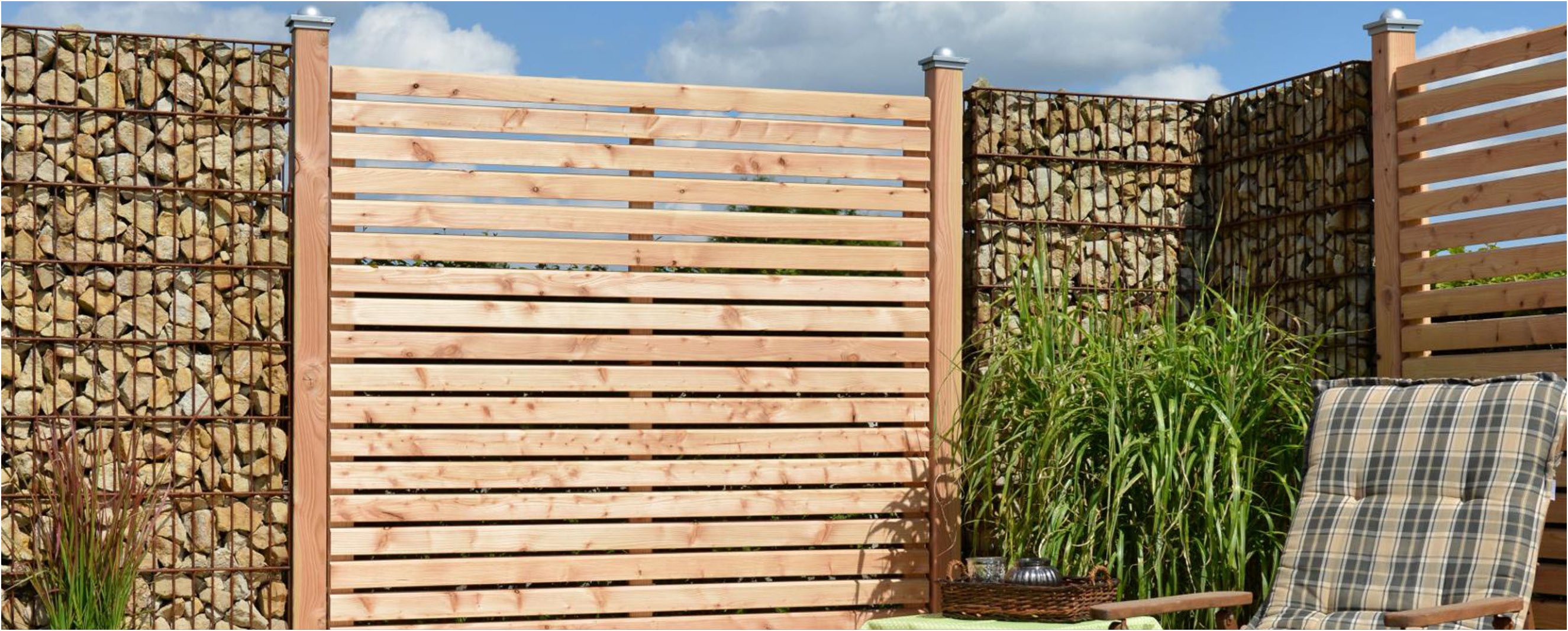 Sichtschutzzaun: Clever und praktisch