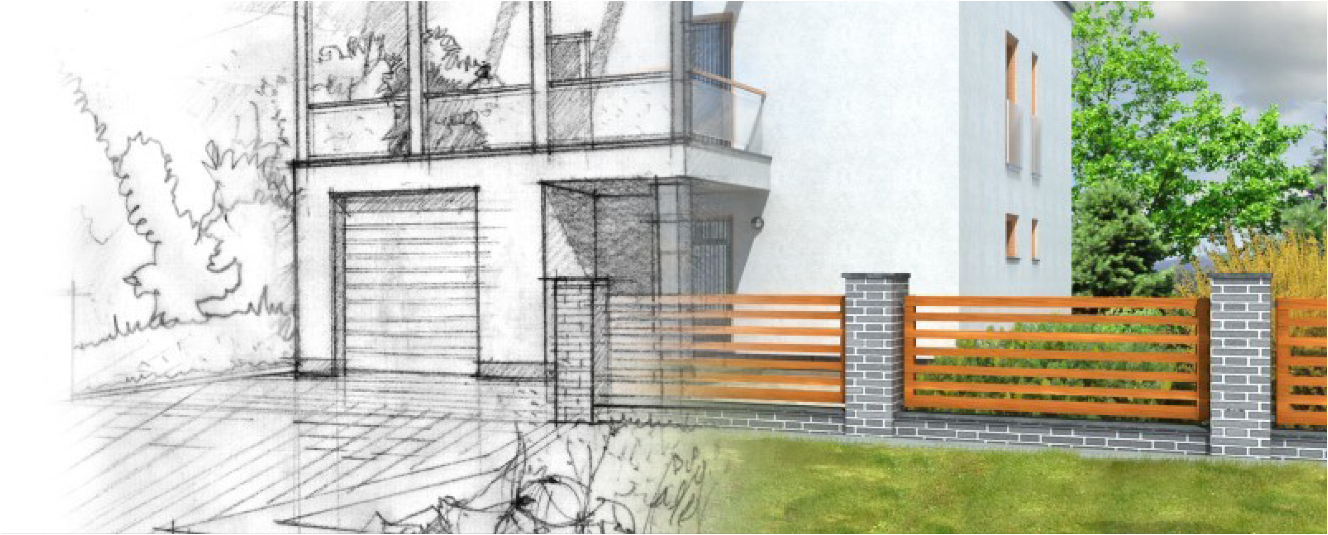 Der Zaun bildet den Rahmen Ihres Gartens