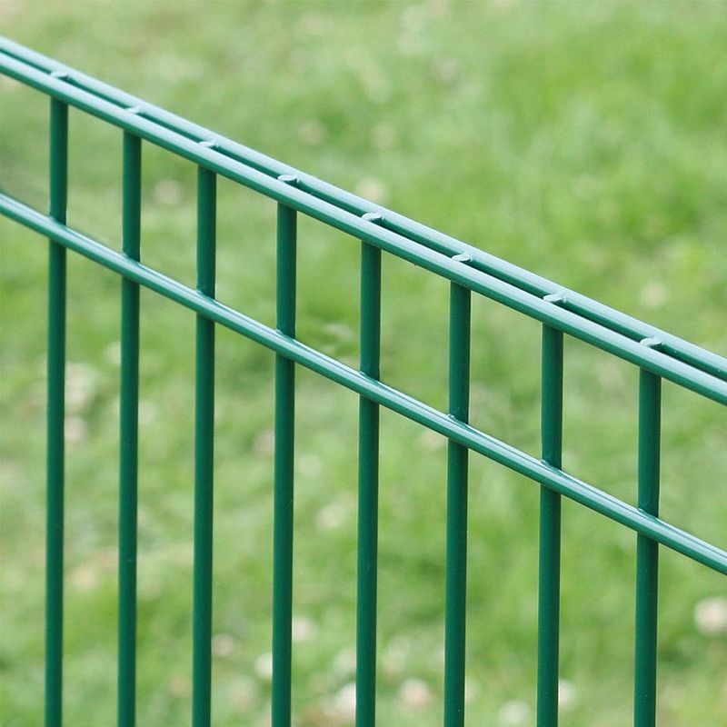 Einstabmattenzaun Detailansicht