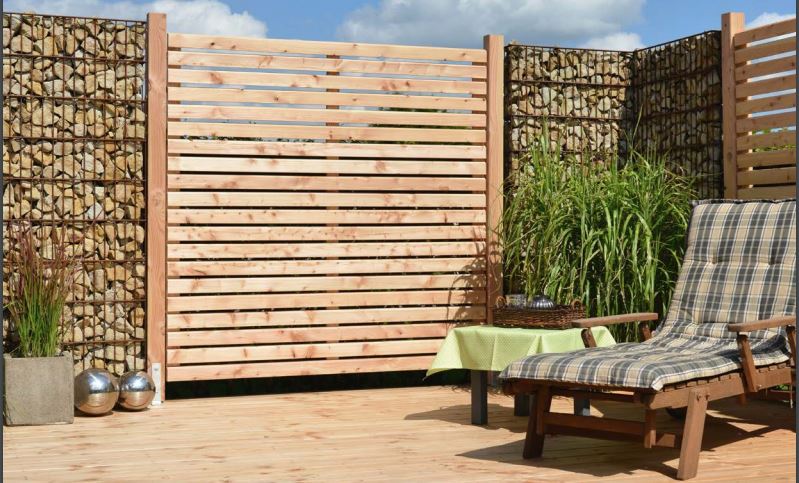 Sichtschutz Holz
