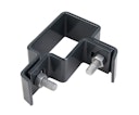 Vorschaubild Alberts® Eckschelle für Vierkantpfosten,feuerverzinkt,anthrazit Kst.b,für Pfosten 60x40mm 974848