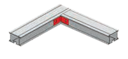 Vorschaubild Cobra Fastener Structural 90° Winkel (biegbar) (Packung mit 20 Stück) 