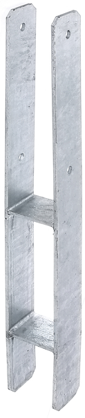 Alberts® H-Pfostenträger 300x60x5mm für verschiedene Pfostenstärken