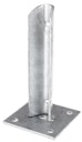 Vorschaubild Alberts® Pfostenträgen für Zaunpfosten Ø38 mm