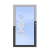 TraumGarten System Glas Einzeltor auf Maß TraumGarten System Glas Einzeltor auf MaßZubehörbild