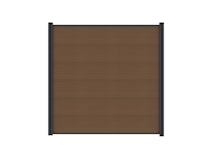 T&J MAX XL WPC Steckzaunset 175 x 168 cm T&J MAX XL WPC Steckzaunset 175 x 168 cmZubehörbild