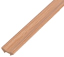 Vorschaubild Alberts® Hohlkehlleiste, PVC, geschäumt, Farbe :Eiche, dunkel, L:2,6m,HxT:22x22 mm 433970