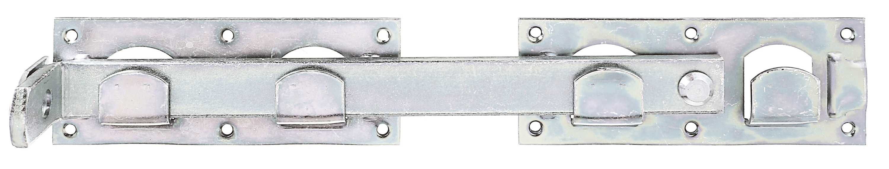 Alberts® Doppeltorüberwurf, galvanisch verzinkt dickschichtpassiviert, Länge: 423 mm, Höhe: 70 mm 210625