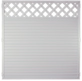 T&J LIGHTLINE Kunststoff Zaun Ranki 1800 x 1800 mm WeißZubehörbild
