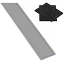 Vorschaubild OSMO Nut-Abdeckleiste für Aluminiumpfosten inkl. Gummipads