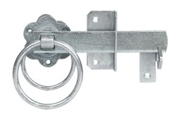 Alberts® Gartentorverschluss, für hohe Tore oder Flechtzauntüren, galvanisch verzinkt dickschichtpassiviert 210250