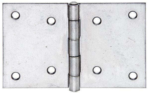 Alberts® Scharnier Edelstahl 81x128 mm