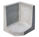 Vorschaubild Diephaus L-Stein- ECKE GRAU 60/50/50/7 CM