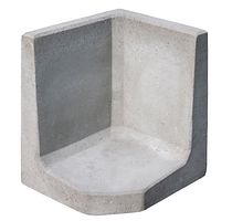 Diephaus L-Stein- ECKE GRAU 60/50/50/7 CM