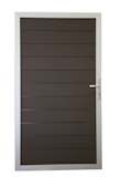 GroJa Solid Steckzaun Universal Einzeltor mit Alurahmen GroJa Solid Steckzaun Universal Einzeltor mit AlurahmenZubehörbild
