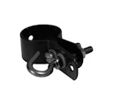Vorschaubild Alberts® Schelle,Befestigung v. Geflechtspannstan Pfosten,verzinkt,anthrazit Kst.b.,⌀48mm 655686