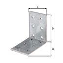 Vorschaubild Alberts® Lochplattenwinkel  60x60x40 mm