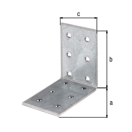 Alberts® Lochplattenwinkel  60x60x40 mm