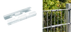 Alberts® Mattenverbinder feuerverzinkt inkl. Schrauben M8x30VA
