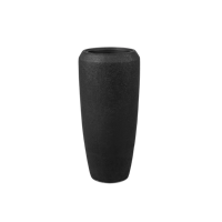 Klocke Design Pflanzgefäß/Bodenvase 2er Set schwarz ⌀ 34 cm x H 75/97 cm