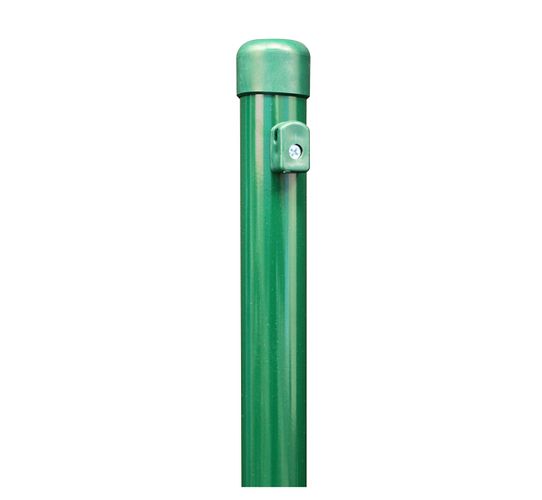 Alberts® Zaunpf.,sendzimirver.grün Kst.b.,L1150mm,Pfostenst.⌀34mm,Geflechth.800mm 615239