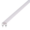 Vorschaubild Alberts® Viertelkreisprofil, PVC geschäumt, weiß, LxBxH 2600x15x15 mm 433949
