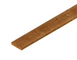 Handmuster OSMO Terrassendiele Thermo-Fichte 32 x 165 mm geriffelt