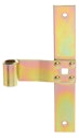 Vorschaubild Alberts® Fensterladen-Mittelband gerade galv.gelb verzinkt HxB 200x30 mm,Rolle ⌀13 mm 