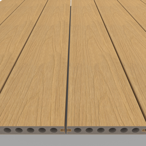 NewTechWood Deluxe WPC-Terrassendiele Hohlkammer Red Cedar  23 x 138 mm