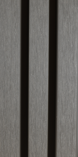 HANDMUSTER Fiberdeck Fassadenprofil WEO 35 Light Grey