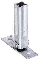 Alberts® Handlaufstütze für Universalpfosten verstellbar 90-45° feuerverzinkt 