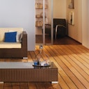 Vorschaubild OSMO Terrassendiele Garapa glatt / glatt Natursortierung