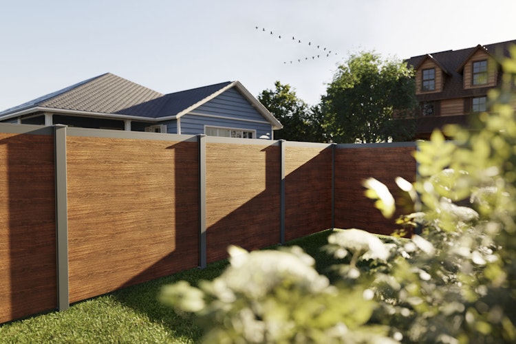 dz Alu Steckzaun-Komplettset VIDUAL Snap 140 zum Einbetonieren