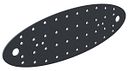Vorschaubild Alberts® Lochplatte Ovado verz.,graphitgrau beschichtet 240 x 80 mm 