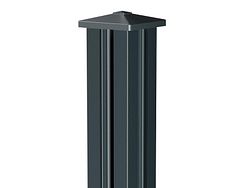 dz VIDUAL Steckzaun-Anfangs-/End-/Torpfosten Swing 120 x 120 mm mit Zubehör