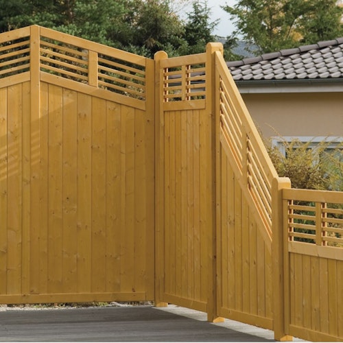 BM Serie Linear Zaunfeld 180x90 cm