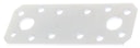 Vorschaubild Alberts® Flachverbinder weiß kunststoffbeschichtet  96x35 mm