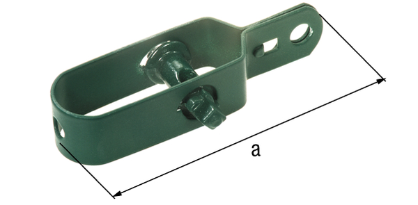 Alberts® Drahtspanner, verzinkt, anth. Kst.b., Gesamtlänge 115 mm 611378