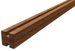 T&J ELEGANT-Serie BAMBUS Verbindungspfosten  70 x 70 x 2500 mm, CoBAM® vorgeölt