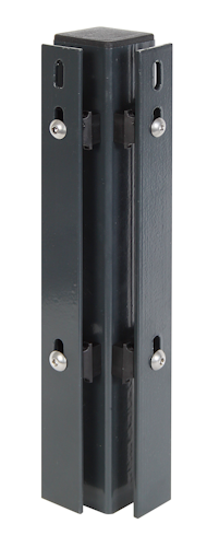 Alberts® Eckpfosten inkl. Flacheisen Bohrabstand 400 mm, 1500 mm