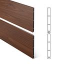 Vorschaubild Alberts® Alu Zaunfeld Palitio, Profilhöhe 150 mm