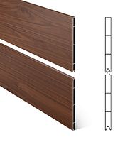 Alberts® Alu Sichtschutz Palitio als Set, Profilhöhe 300 mm, zum Einbetonieren