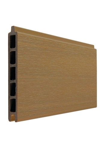 HANDMUSTER Fiberdeck Boston WPC Sichtschutz Premium