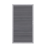 TraumGarten System WPC Platinum Einzeltor mit DiagonalstrebeZubehörbild