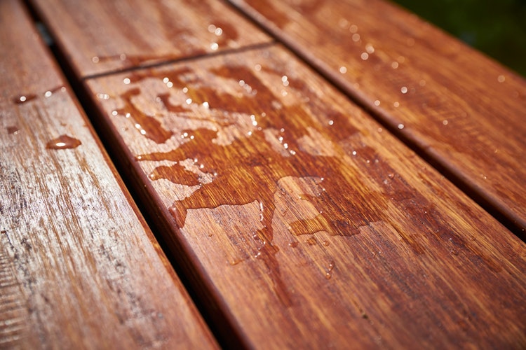 aMbooo Terrassendielen Bambus INFINITY Bernstein, 2200 x 140 x 20mm
