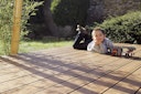 Vorschaubild Fiberdeck Premium WPC-Terrassendiele RHK Teak 23 x 138 mm